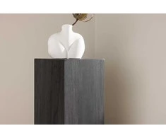 Venture Design Šoninis stalas, Ramsvik, 23x65 cm, Juodas