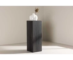 Venture Design Šoninis stalas, Ramsvik, 23x65 cm, Juodas