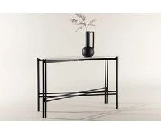 Venture Design Šoninis stalas, Razzia, 110x30x75 cm, Balta