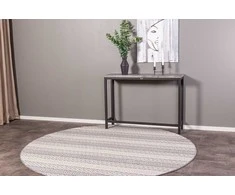 Venture Design Šoninis stalas, Rise, 110x30x80 cm, Juodas