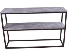 Venture Design Šoninis stalas, Rise Double, 70x110x30 cm, Juodas