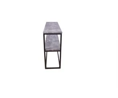 Venture Design Šoninis stalas, Rise Double, 70x110x30 cm, Juodas