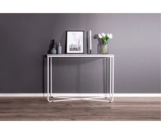 Venture Design Šoninis stalas, Rūmai, 80x110x30 cm, Tamsiai pilka
