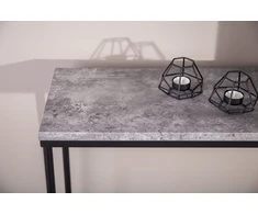 Venture Design Šoninis stalas, rūmai, 80x110x30 cm, tamsiai pilkas