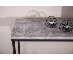 Venture Design Šoninis stalas, rūmai, 80x110x30 cm, tamsiai pilkas