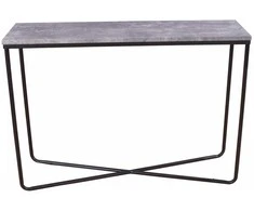 Venture Design Šoninis stalas, rūmai, 80x110x30 cm, tamsiai pilkas