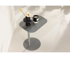 Venture Design Šoninis stalas, San Chosė, 38x50 cm, šviesiai pilkas
