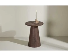 Venture Design Šoninis staliukas 35x45 cm Rudas MDF