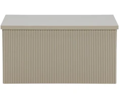 Venture Design Šoninis staliukas Lenox 80x60x40 cm smėlio spalvos MDF