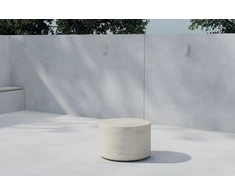 Venture Design Šoninis staliukas Lissabon 60 cm Smėlio spalvos