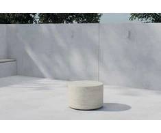 Venture Design Šoninis staliukas Lissabon 60 cm Smėlio spalvos