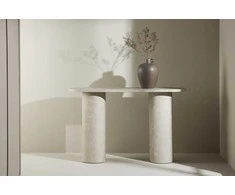 Venture Design Šoninis staliukas Narvik 80x120x40 cm, smėlio spalvos MDF
