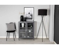 Venture Design Spinta, Acero - Žema, 80x97 cm, Šviesiai pilka