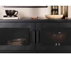 Venture Design Spinta, Nett, 40x75x90 cm, Juoda