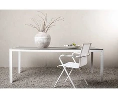 Venture Design Stalas, Break, 205x90 cm, Pilka