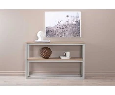 Venture Design Stalas, dvipusis, 70x110x30 cm, Pilka
