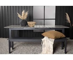 Venture Design Stalas, Lygiai 229/310, 75x229x100 cm, Juoda