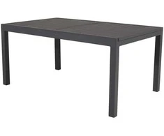 Venture Design Stalas, Marbella, 75x160x100 cm, Juodas