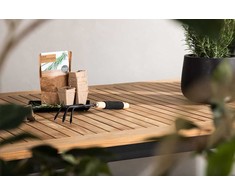 Venture Design Stalas, Panama, 224x100 cm, Juodas
