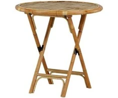 Venture Design Stalas, pintinė iš lauko, ø80 cm, Natūrali