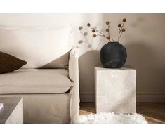 Venture Design Stalas, York High Sofa, 40x40 cm, Bežis