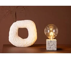 Venture Design Stalo lempa, Rilche, 9x9x9 cm, Balta