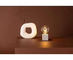 Venture Design Stalo lempa, Rilche, 9x9x9 cm, Balta