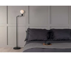 Venture Design Stovinė lempa, Virro, 126x44.5x25.5 cm, Juoda