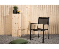 Venture Design Sudėtinis kėdė, Copacabana 2 vnt., 61x56.5x88 cm, Juoda