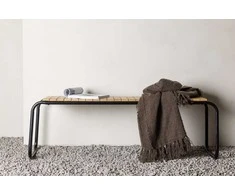 Venture Design Suoli/Divanas, Holmbeck, 136x40 cm, Juoda