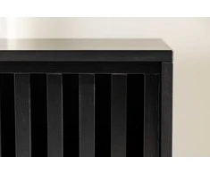 Venture Design Televizoriaus staliukas, Lugo, 180x45 cm, Juodas