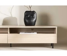 Venture Design Televizoriaus staliukas, Navarra, 180x40 cm, baltašviesa
