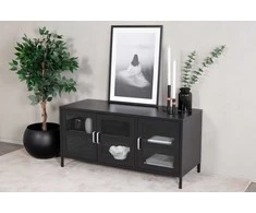 Venture Design Televizoriaus stovas, Acero, 80x43x97 cm, juodas