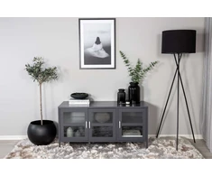Venture Design Televizoriaus stovas, Acero, 80x43x97 cm, šviesiai pilka