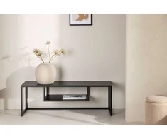 Venture Design Televizoriaus stovas, Riverside, 120x40 cm, Juodas
