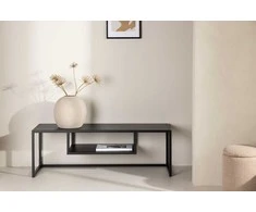 Venture Design Televizoriaus stovas, Riverside, 120x40 cm, Juodas