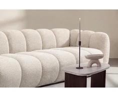 Venture Design trivietė sofa Bobo, smėlio spalvos, poliesteris