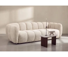 Venture Design trivietė sofa Bobo, smėlio spalvos, poliesteris