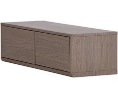 Venture Design TV staliukas Dragh 100x35x28 cm Rudas MDF