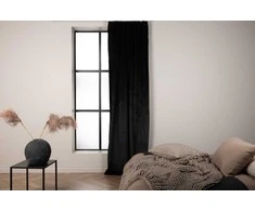 Venture Design Užuolaida, Mary, 135x250 cm, Juoda