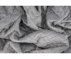 Venture Design Užvalkalas lova, Jilly, 260x260 cm, Šviesiai pilkas
