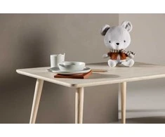 Venture Design Vaikiškas valgomojo stalas, Polar, 80x60 cm, balintas