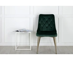 Venture Design Valgomasis kėdė, aksomas Lyx, 66x50x88.5 cm, žalia
