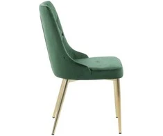 Venture Design Valgomasis kėdė, aksomas Lyx, 66x50x88.5 cm, žalia
