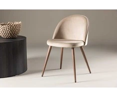 Venture Design Valgomasis kėdė, aksomas, 54x50x77 cm, Beždžionės spalva