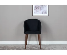 Venture Design Valgomasis kėdė, Arch 2 vnt., 55x48.5x83 cm, Juoda