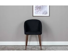 Venture Design Valgomasis kėdė, Arch 2 vnt., 55x48.5x83 cm, Juoda