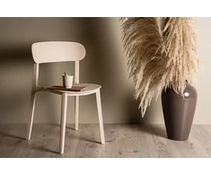 Venture Design Valgomasis kėdė, Åstol 2 vnt., 52x50x78,5 cm, kreminė spalva
