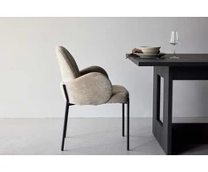 Venture Design Valgomasis kėdė, Blom 2 vnt., Beždžionėspalvė