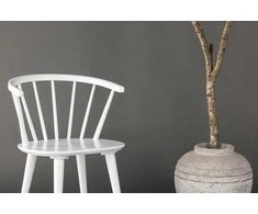 Venture Design Valgomasis kėdė, Bobby 2 vnt., 53x55x76 cm, Balta